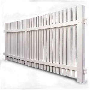 Privacy White Vinyl Fence Png 65 PNG image