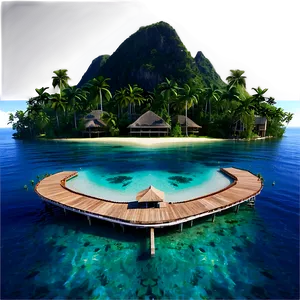 Private Island Paradise PNG Tqp1 PNG