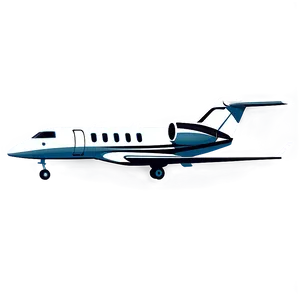 Private Jet Illustration Png 05042024 PNG image