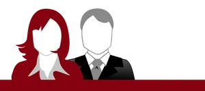 Professional Avatar Profile Silhouettes