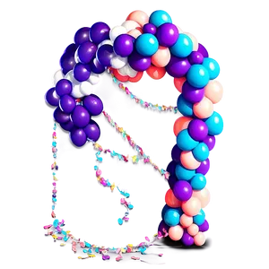 Professional Balloon Garland Services PNG Tkq14 PNG