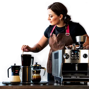 Professional Barista Equipment Png Kqd30 PNG image