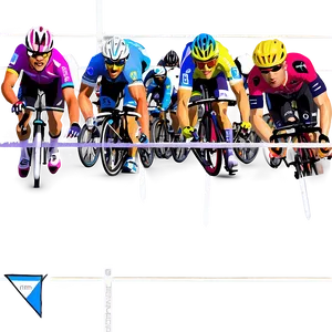 Professional Biking Race PNG 18