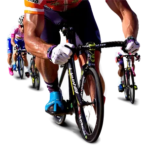 Professional Biking Race PNG 47