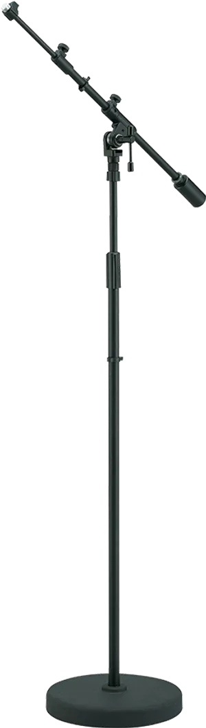 Professional Boom Microphone Stand PNG image