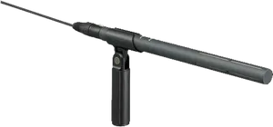 Professional Boom Microphone PNG image