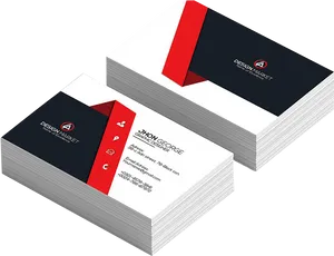 Professional Business Card Design PNG image