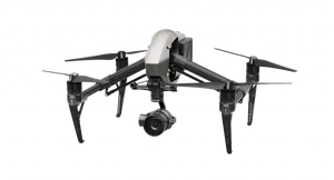 Professional Camera Drone Isolated