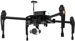 Professional Camera Dronein Flight