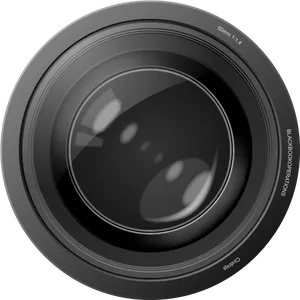 Professional Camera Lens50mm F1.4 PNG