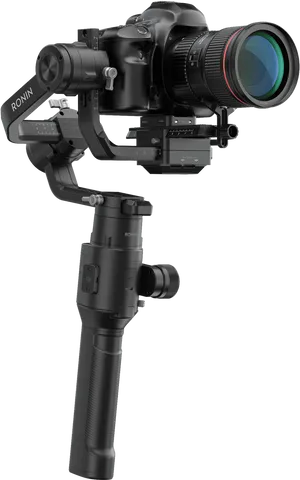 Professional Cameraon Gimbal Stabilizer PNG image