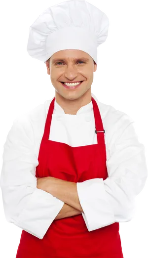 Professional Chef Portrait PNG image