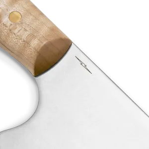 Professional Chefs Knife Closeup PNG image