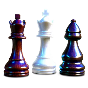 Professional Chess Set Pieces PNG 68