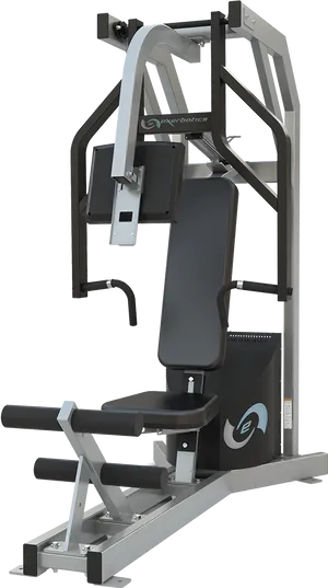 Professional Chest Press Machine PNG image