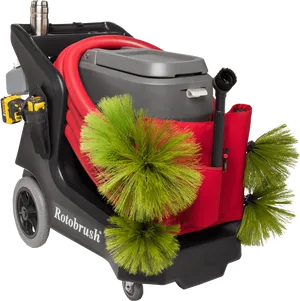 Professional Cleaning Equipment Rotobrush PNG image