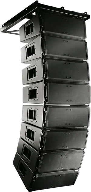 Professional Concert Speaker Stack.png PNG image