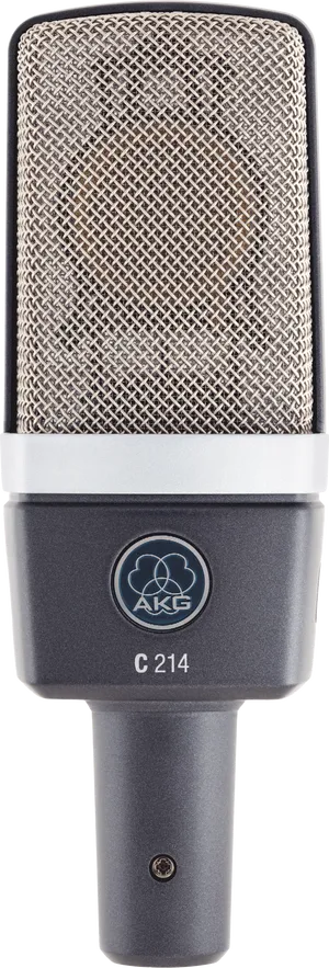 Professional Condenser Microphone C214 PNG image