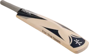 Professional Cricket Bat For The Team PNG image