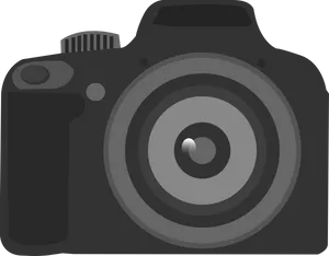 Professional D S L R Camera Vector PNG image