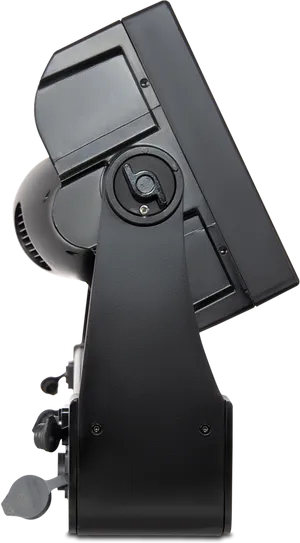 Professional Digital Camera Side View PNG image