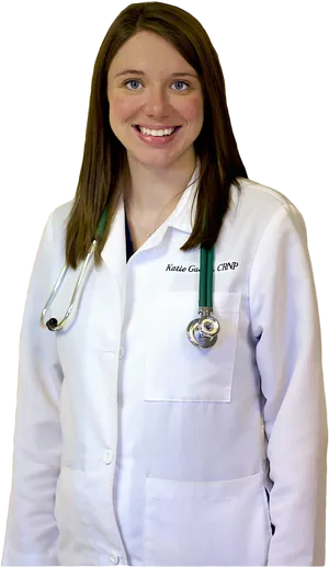Professional Female Medical Practitioner PNG