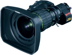 Professional Fujinon Camera Lens PNG image