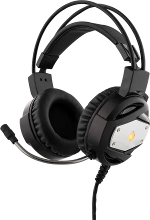 Professional Gaming Headset Isolated PNG image