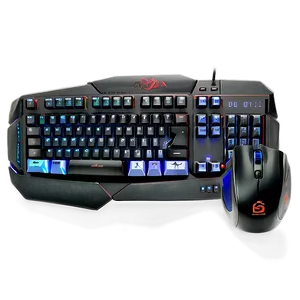 Professional Gaming Keyboard And Mouse Png Aus89 PNG image