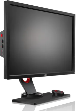 Professional Gaming Monitorwith Stand PNG image