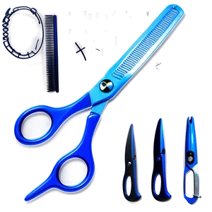 Professional Grade Hair Scissors Png 06262024 PNG image