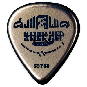 Professional Guitar Pick PNG Acy33