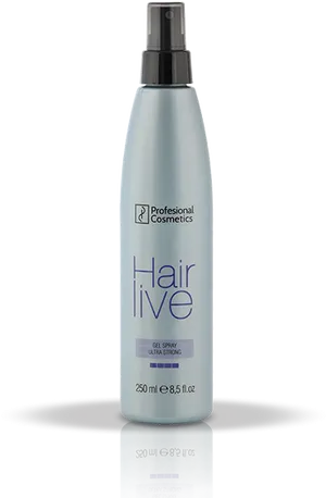 Professional Hair Spray Bottle PNG image