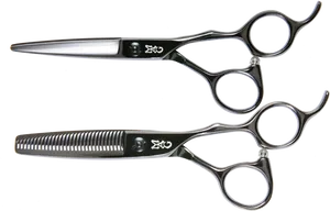 Professional Hairdressing Scissors Set PNG image