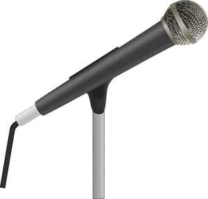 Professional Handheld Microphone PNG image