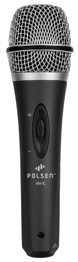 Professional Handheld Microphone Polsen PNG image