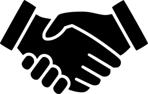 Professional Handshake Icon PNG image
