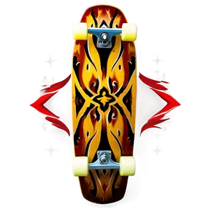 Professional Longboard Png 06272024 PNG image