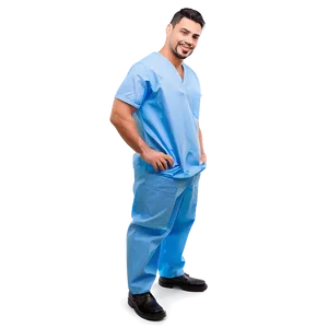 Professional Male Nurse PNG 06292024