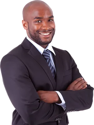 Professional Manin Suit Smiling PNG image