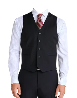 Professional Mens Vestand Tie PNG image