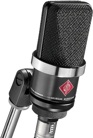 Professional Neumann Studio Microphone PNG image