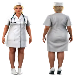 Professional Nurse Hat PNG Orf88