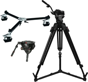 Professional Photography Tripodand Boom Arm PNG