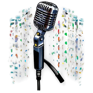 Professional Podcast Microphone Png Qej PNG image