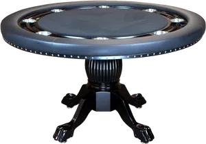 Professional Poker Table Top View