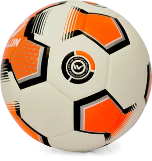 Professional Soccer Ball Design PNG image