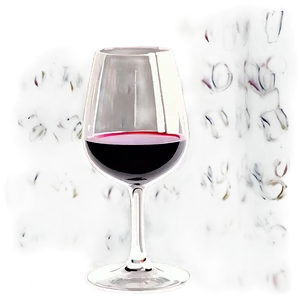 Professional Sommelier Wine Glasses PNG 73
