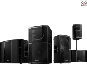 Professional Speaker Collection Display PNG image