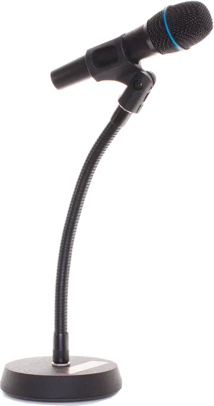 Professional Stage Microphone PNG image